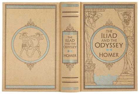 The Iliad And The Odyssey Homer 9781435167940 Barnes And Noble Artbook