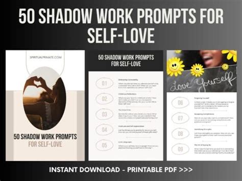 50 Shadow Work Prompts For Self Love