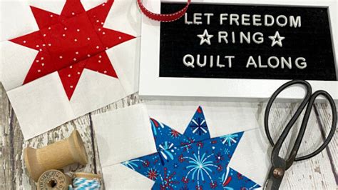 Let Freedom Ring Quilt Along Row Christopher Thompson Heart Border