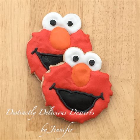 Elmo cookies