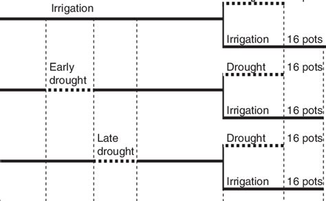 Experimental Design Of The Glasshouse Experiment The Six Treatments Download Scientific