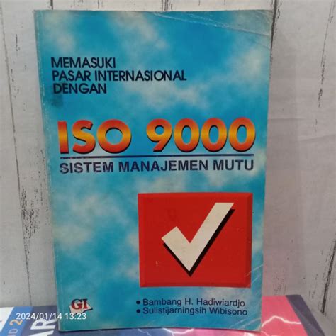 Jual Original Buku Memasuki Pasar Internasional Dengan Iso 9000 Sistem