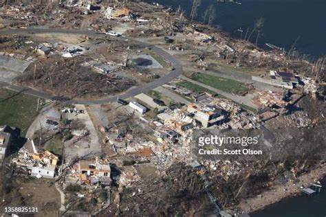 Tornado Aerial View Photos And Premium High Res Pictures Getty Images