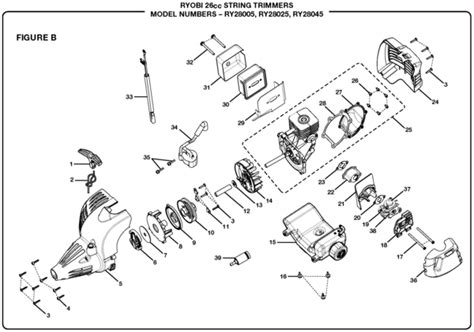 Ryobi RY28025 26cc String Trimmer Parts And Accessories PartsWarehouse