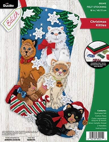 Amazon Bucilla Felt Applique Stocking Kit Christmas Llama