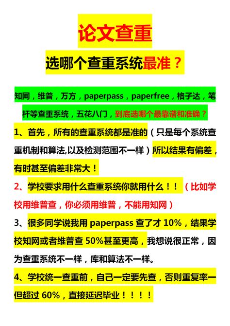 论文查重选哪个查重系统最准确？ 知乎