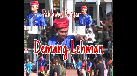 Drama Kolosal Pahlawan Banjarmasin Demang Lehman Youtube