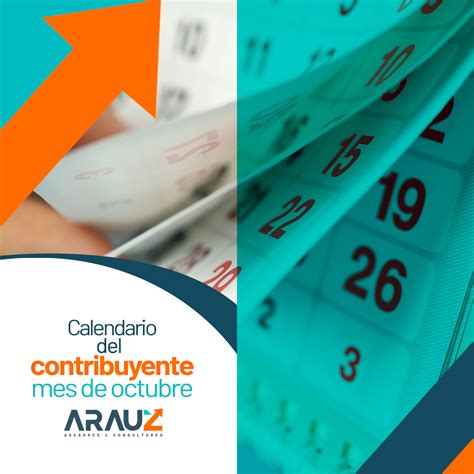 Calendario Fiscal Octubre 2022 Arauz