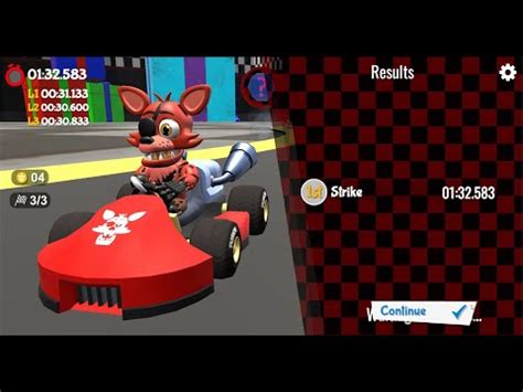 Faz Karts Speedrun New Freddy Fazbear S Pizza 1 32 583 YouTube