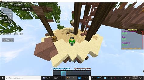 Playing Skywars Cubecraft Youtube