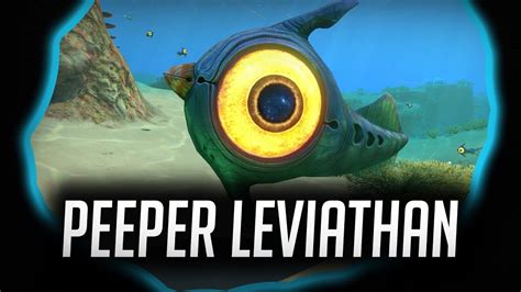 Subnautica S Peeper Is The Scariest Leviathan Hidden Fish YouTube