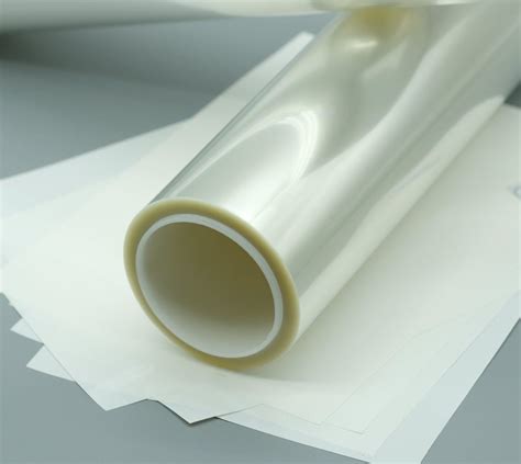 Micron Clear Transparent Pet Film With Top Coating For Label