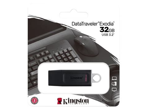 Kingston Gb Datatraveler Exodia Usb Gen Flash Drive Dtx Gb