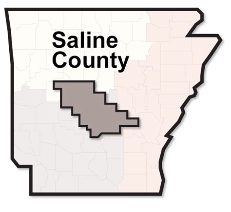 Saline County Map