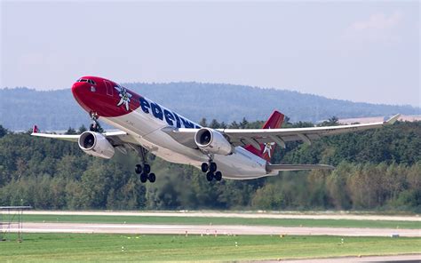 Fondos De Pantalla Airbus Avións Avión Comercial A330 Despegue Aviación