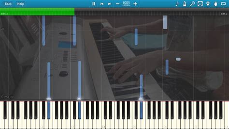 The Forest Main Menu Theme Gabe Castro Piano Tutorial Synthesia