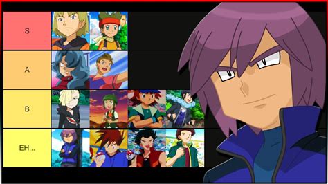 Best Ash Rival Ashs Rival Pokemon Anime Tier List Otosection