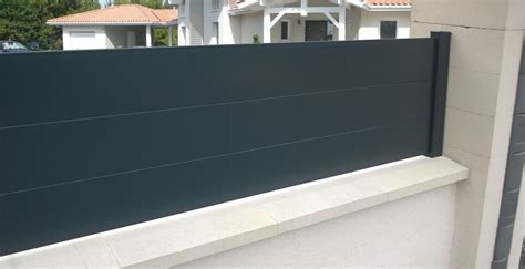 Cl Ture Aluminium Gris Anthracite Cloture Alu Cl Ture Aluminium Cloture