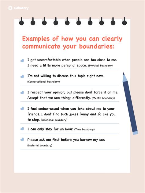 How To Set Healthy Boundaries Navigating Vita Worksheets Library