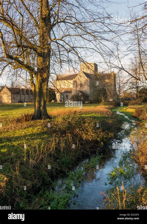 The Hospital Of St Cross Winchester Hampshire England Uk Stock