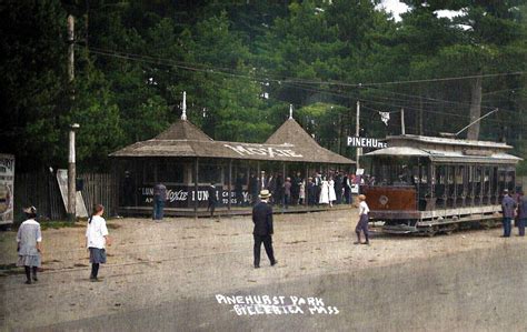 Pinehurst Trolley Colorized Burlington Retro