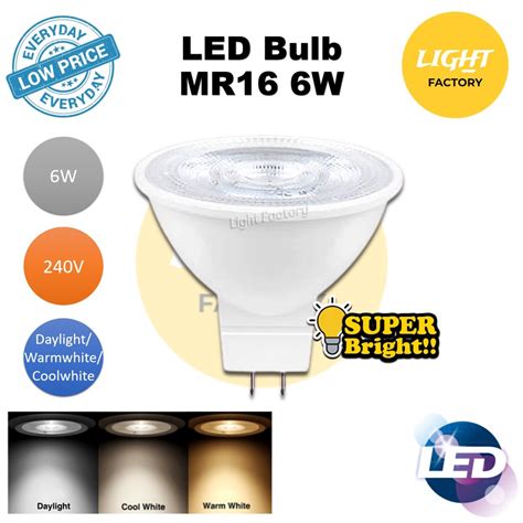 Sirim Approved Fsl Gu Mr Led Bulb W W W Spot Eyeball Bulb Eye