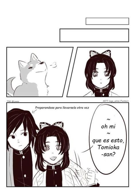 DoujinShips KNY Mangas Tanda GiyuShino Un perro Cupido Cómics