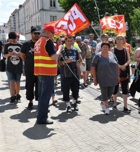 Social La Section Locale De La CGT A Conduit La Manifestation Contre