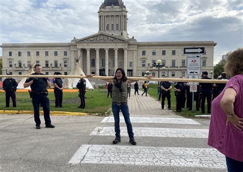 UPDATE Multiple Arrests Made At Manitoba Legislative Building