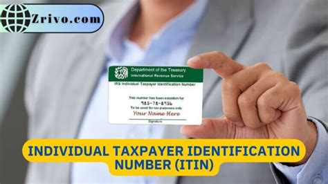 Individual Taxpayer Identification Number Itin