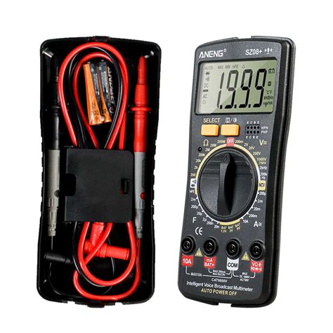 Aneng Digital Multimeter Voltage Tester Sz Black