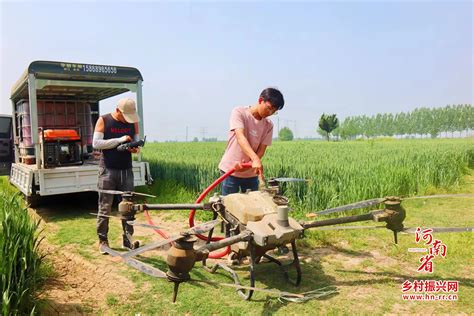 南阳市宛城区汉冢乡：春耕春管正当时 无人机飞防助增收 河南省乡村振兴网