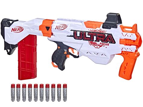 Nerf Ultra Focus Big Gun Set Za5182 Styrofoam Bullets Toys Gun