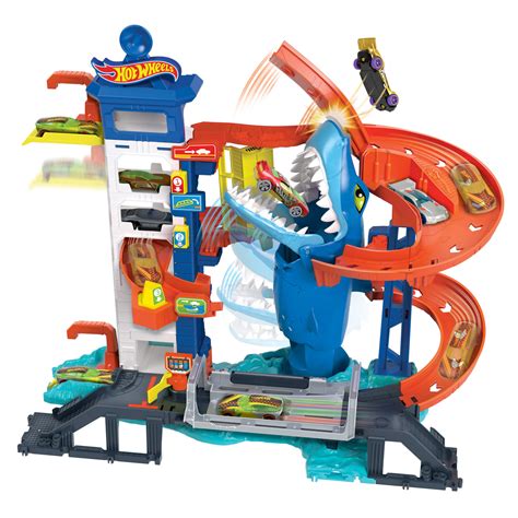 Hot Wheels Track Set | Attacking Shark Escape | MATTEL