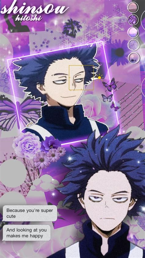 Shinsou Hitoshi Wallpaper Aesthetic Anime Anime Wallpaper Phone