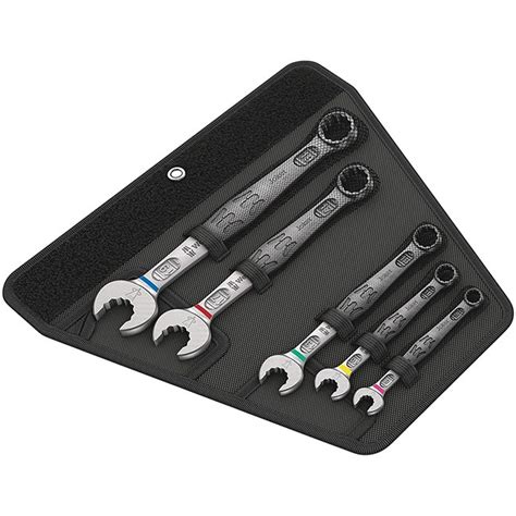 Wera 020230 6003 Joker 5 Set 1 Metric Combination Wrench Set 5-Piece