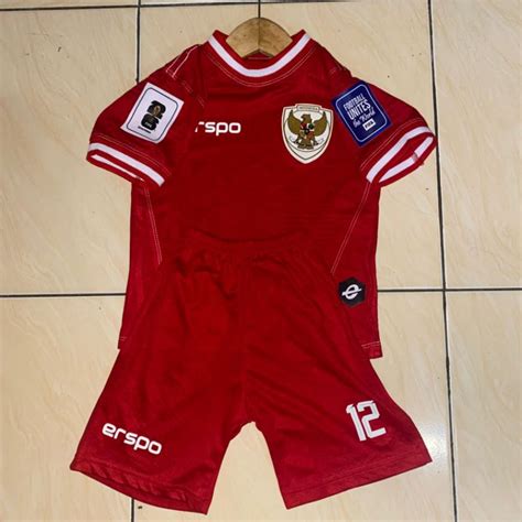 Jual Jersy Timnas Anak Erspo Terbaru 2024 Shopee Indonesia