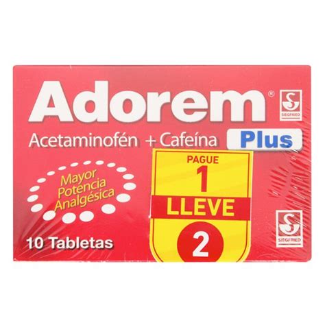 Adorem Plus 10 Tabletas Pague 1 Lleve 2 Droguería Farmaton