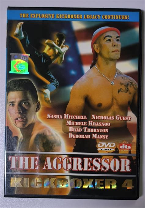 Kickboxer The Aggressor Dvd Starring Sasha Mitchell Hobbies Toys