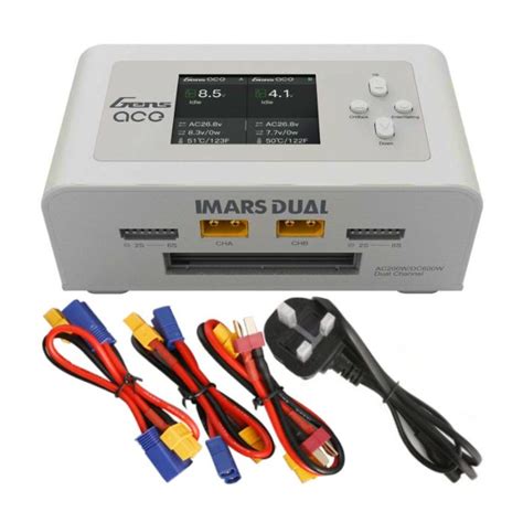 Gensace IMars Dual Charger AC 200W DC 600W O GAC200WDUAL O GAC200WDUAL