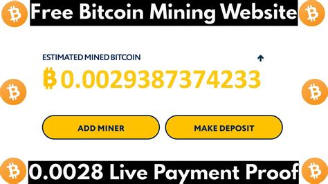 Free Bitcoin Mining Site 2022 Free Cloud Mining Site 2022