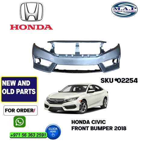 HONDA CIVIC FRONT BUMPER – Muneeb Auto Parts