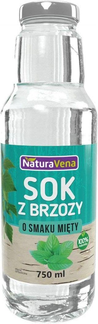 Naturavena Sok Z Brzozy O Smaku Mięty 750ml Ceny i opinie Ceneo pl