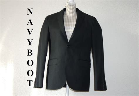 50 NEU 850 Fr Navyboot Schurwolle Jacke Hose Veston Sakko L Kaufen