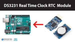 Interfacing Ds Real Time Clock Rtc Module With Arduino