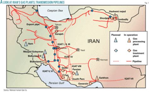 Nigc Plans Steady Growth For Irans Gas Infrastructure Oil And Gas Journal