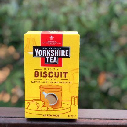 TAYLORS YORKSHIRE BISCUIT BREW 40 TEA BAGS – UK Emporium Johannesburg