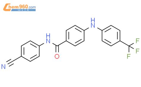 600171 18 4 Benzamide N 4 Cyanophenyl 4 4 Trifluoromethyl Phenyl