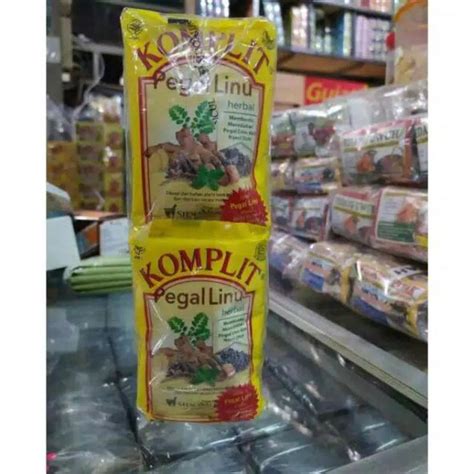 Jual Jamu Komplit Pegel Linu Sidomuncul Isi 20 Bungkus Shopee Indonesia