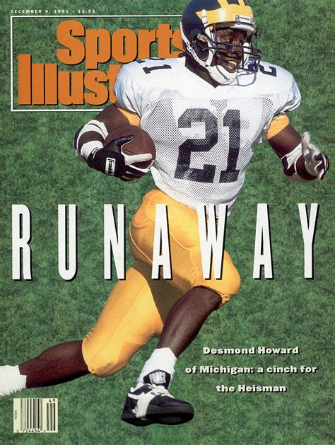 University Of Michigan Desmond Howard Sports Illustrated Cover